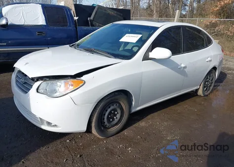 2007 Hyundai Elantra Gls/Limited/Se z USA, uszkodzony, nr VIN KMHDU46D27U077703